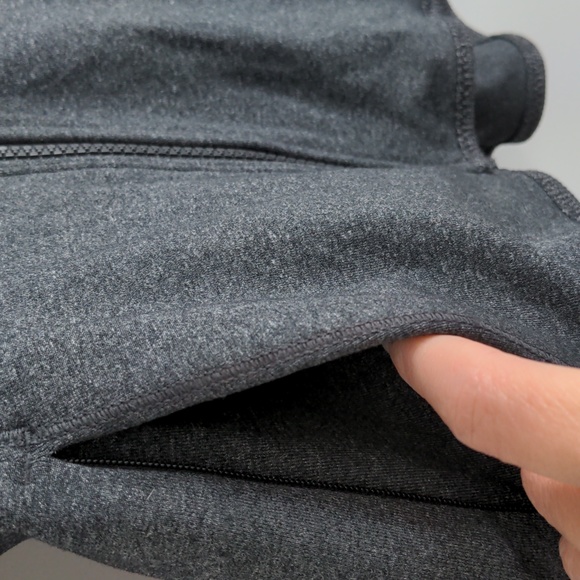 Lululemon Mesh Is More Jacket, Heathered Black, Womens Size 6 - Picture 9 of 12